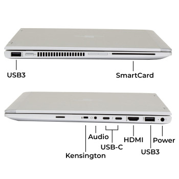 HP EliteBook X360 830 G6 - i5-8265U/8/256SSD/13/FHD/Touch/W11P/A2
