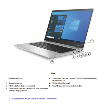 HP Elitebook X360 830 G8 - i5-1135G7/16/512SSD/14/FHD/IPS/Touch/W11P/B1