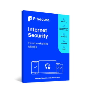 F-Secure Internet Security - Lisenssi 1v/1pc