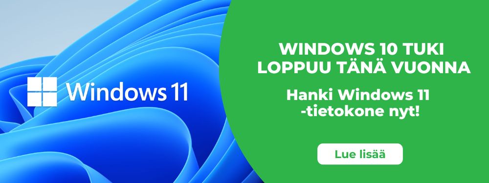 Windows 10 tuki loppuu bannerilinkki blogiin mobiili