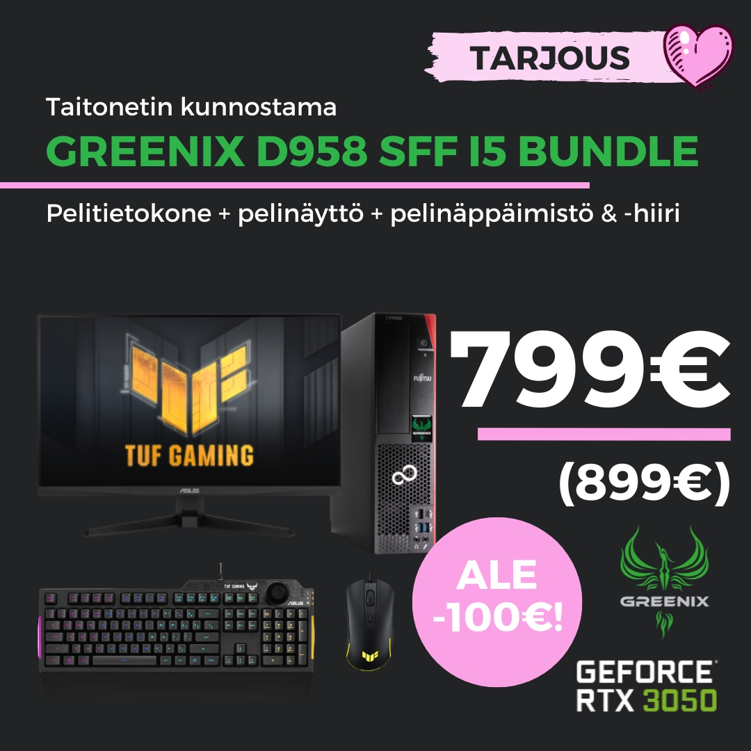 GreeniX D958 SFF i5 Bundle