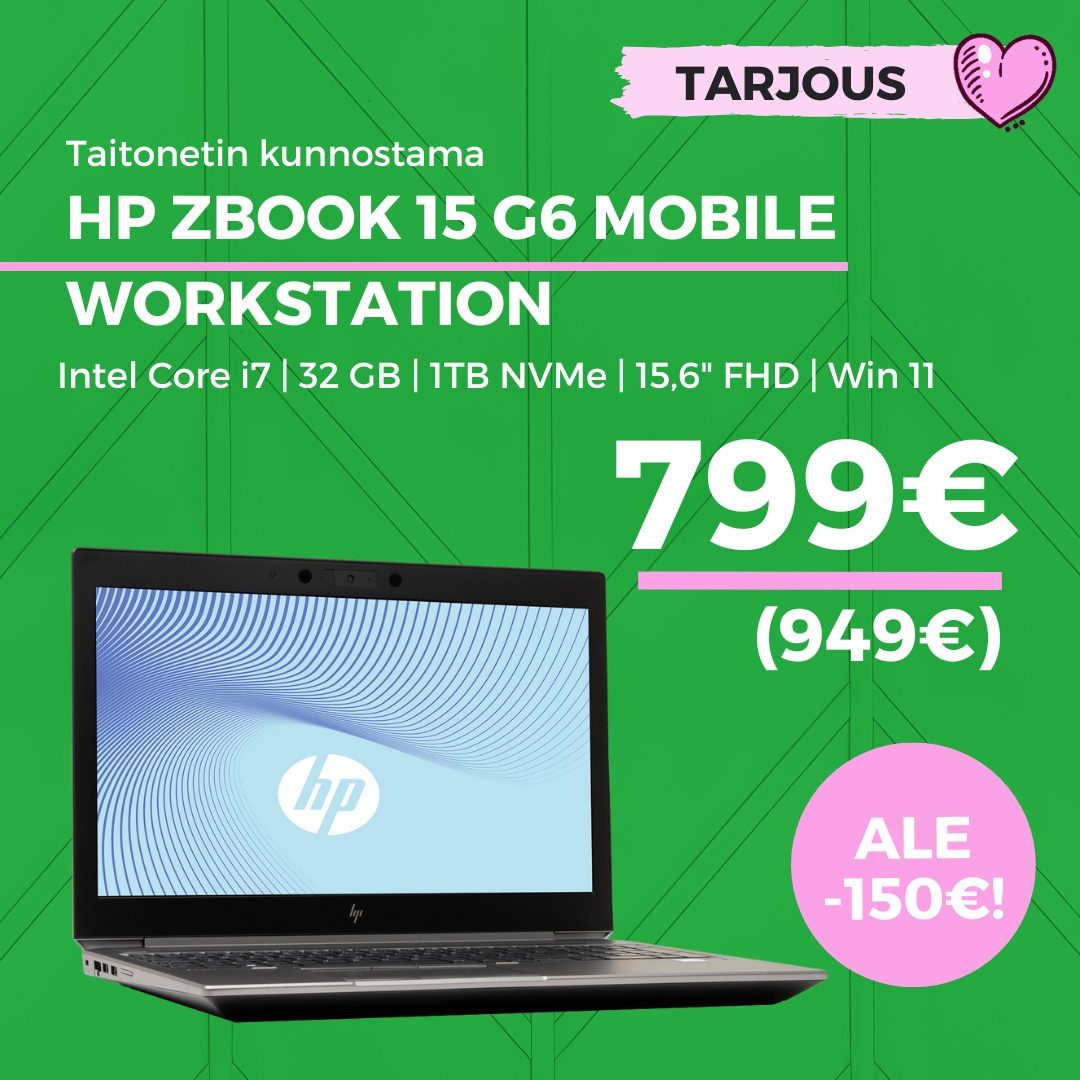 HP Zbook 15 G6 Mobile Workstation